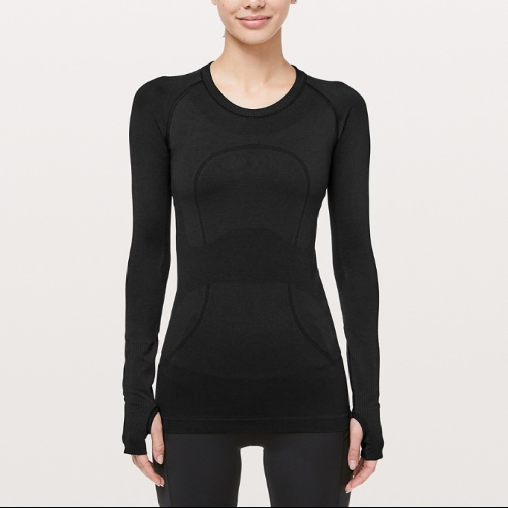 ISO size 6 black swiftly tech longsleeve